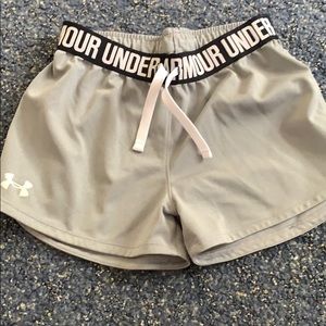 Youth Grey Under Armour Shorts